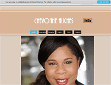 Tablet Screenshot of chevonnehughes.com